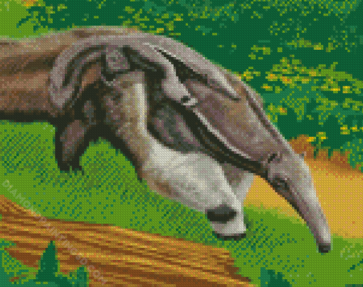 Giant Anteaters Diamond Paintings