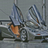 Grey McLaren F1 Car Diamond Paintings