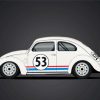 Illustration Herbie Car Diamond Paintings