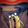 Jake The Dog Screaming Diamond Paintings