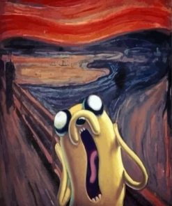 Jake The Dog Screaming Diamond Paintings