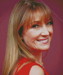 Jane Seymour in Red Diamond Paintings