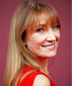 Jane Seymour in Red Diamond Paintings