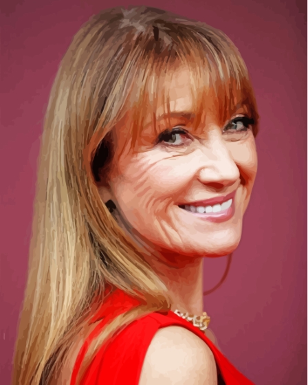 Jane Seymour in Red Diamond Paintings