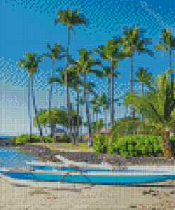 Kailua Kona Beautiful Beach Diamond Paintings