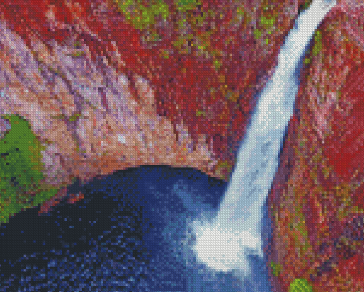 Kakadu National Park Waterfall Diamond Paintings