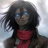 Mikasa Ackerman Anime Character Diamond Paintings