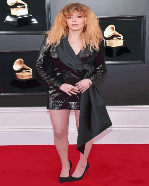 Natasha Lyonne In Black Dress Diamond Paintings