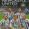 Newcastle United Football Club Poster Diamond Paintings