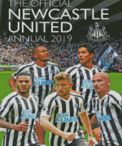 Newcastle United Football Club Poster Diamond Paintings