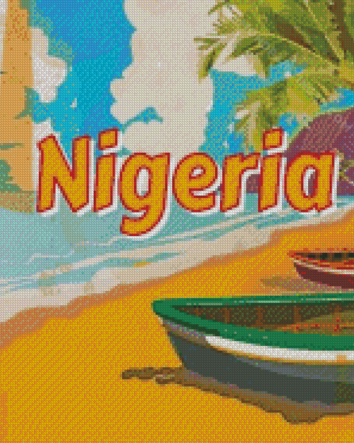 Nigeria Poster Diamond Paintings