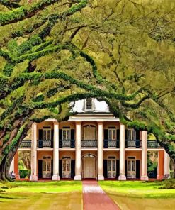 Oak Alley Plantation Diamond Paintings