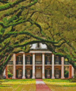 Oak Alley Plantation Diamond Paintings