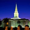 Orlando Temple Sunset Blue Hour Diamond Paintings