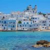 Paros Seaside Buildings Diamond Paintings