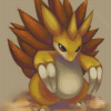 Pokemon Sandslash Diamond Paintings