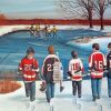 Pond Hockey Diamond Paintings