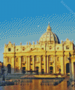 Rome St Peters Basilica Diamond Paintings