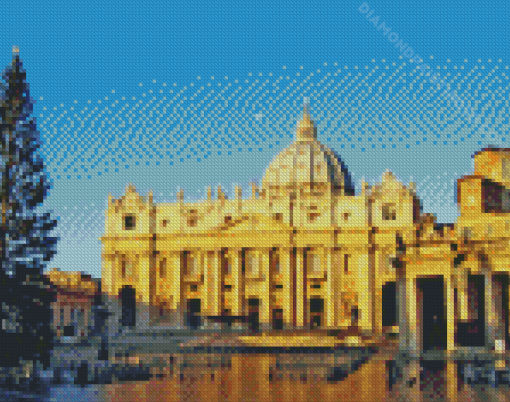 Rome St Peters Basilica Diamond Paintings