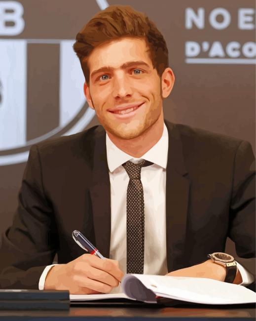 Sergi Roberto Football Player Diamond Paintings