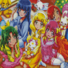 Smile Precure Girls Diamond Paintings