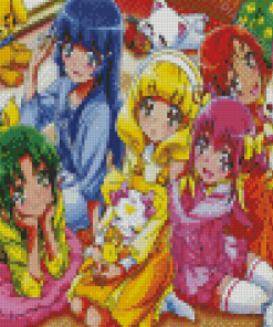 Smile Precure Girls Diamond Paintings