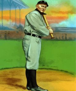 The Baseball Player Ty Cobb Diamond Paintings