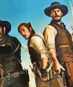 The Magnificent Seven Characters Diamond Paintings