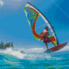 The Windsurfer Diamond Paintings