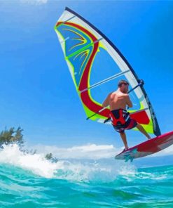 The Windsurfer Diamond Paintings