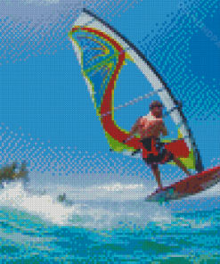 The Windsurfer Diamond Paintings