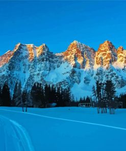 Tonquin Valley Canada Winter Diamond Paintings