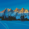 Tonquin Valley Canada Winter Diamond Paintings