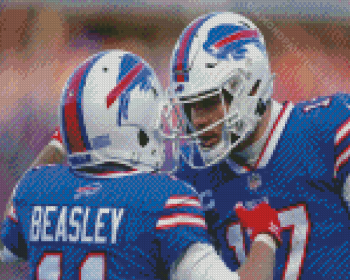 Aesthetic Buffalo Bills Football Diamond Paintings