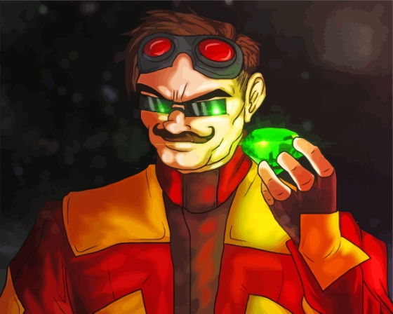 Aesthetic Doctor Eggman Diamond Paintings