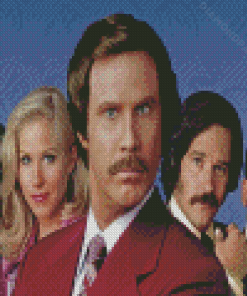 Aesthetic Anchorman Diamond Paintings