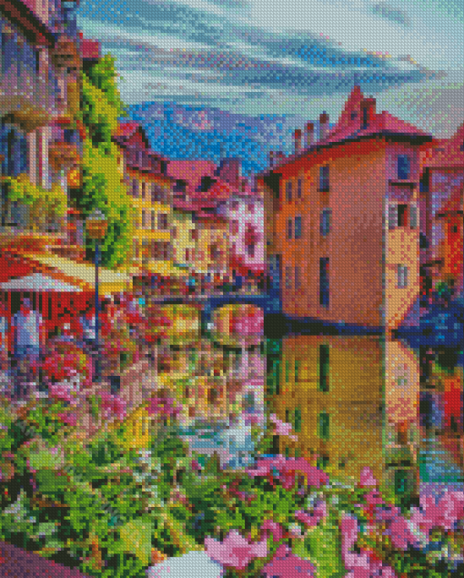 Aesthetic Annecy France Diamond Paintings