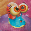 Aesthetic Baby Gary From SpongeBob Diamond Paintings