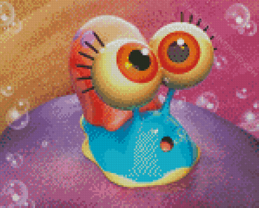 Aesthetic Baby Gary From SpongeBob Diamond Paintings