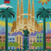 Aesthetic Barcelona Spain Diamond Paintings