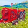 Aesthetic Farm Tractor Diamond Paintings