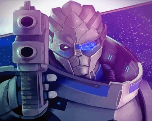 Aesthetic Garrus Diamond Paintings