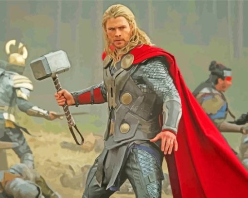 Aesthetic Marvel Thor Diamond Paintings