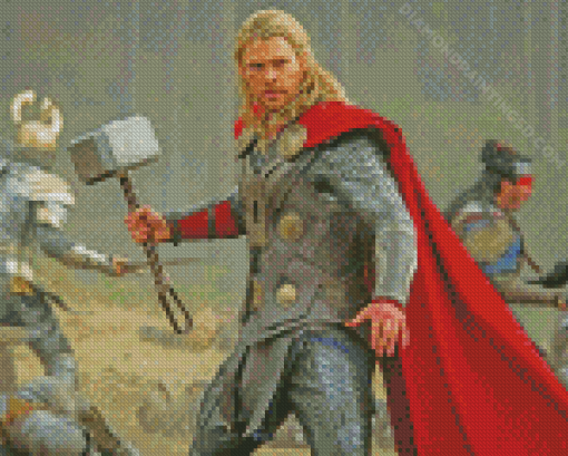 Aesthetic Marvel Thor Diamond Paintings