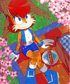 Aesthetic Princess Sally Acorn Diamond Paintings