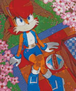 Aesthetic Princess Sally Acorn Diamond Paintings