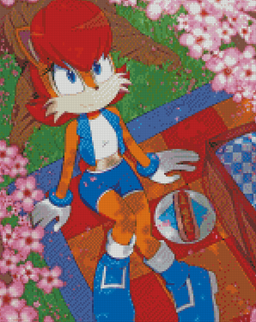 Aesthetic Princess Sally Acorn Diamond Paintings