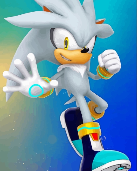 Aesthetic Silver The Hedgehog Diamond Paintings