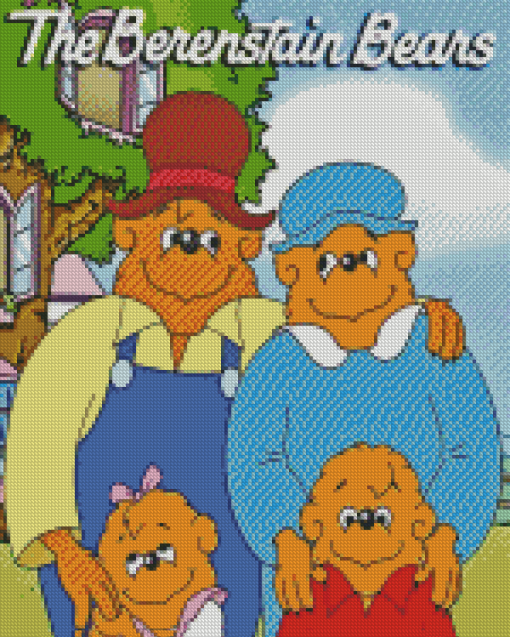 Aesthetic The Berenstain Bears Diamond Paintings