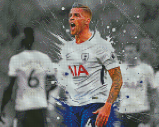 Aesthetic Tottenham Player Diamond Paintings